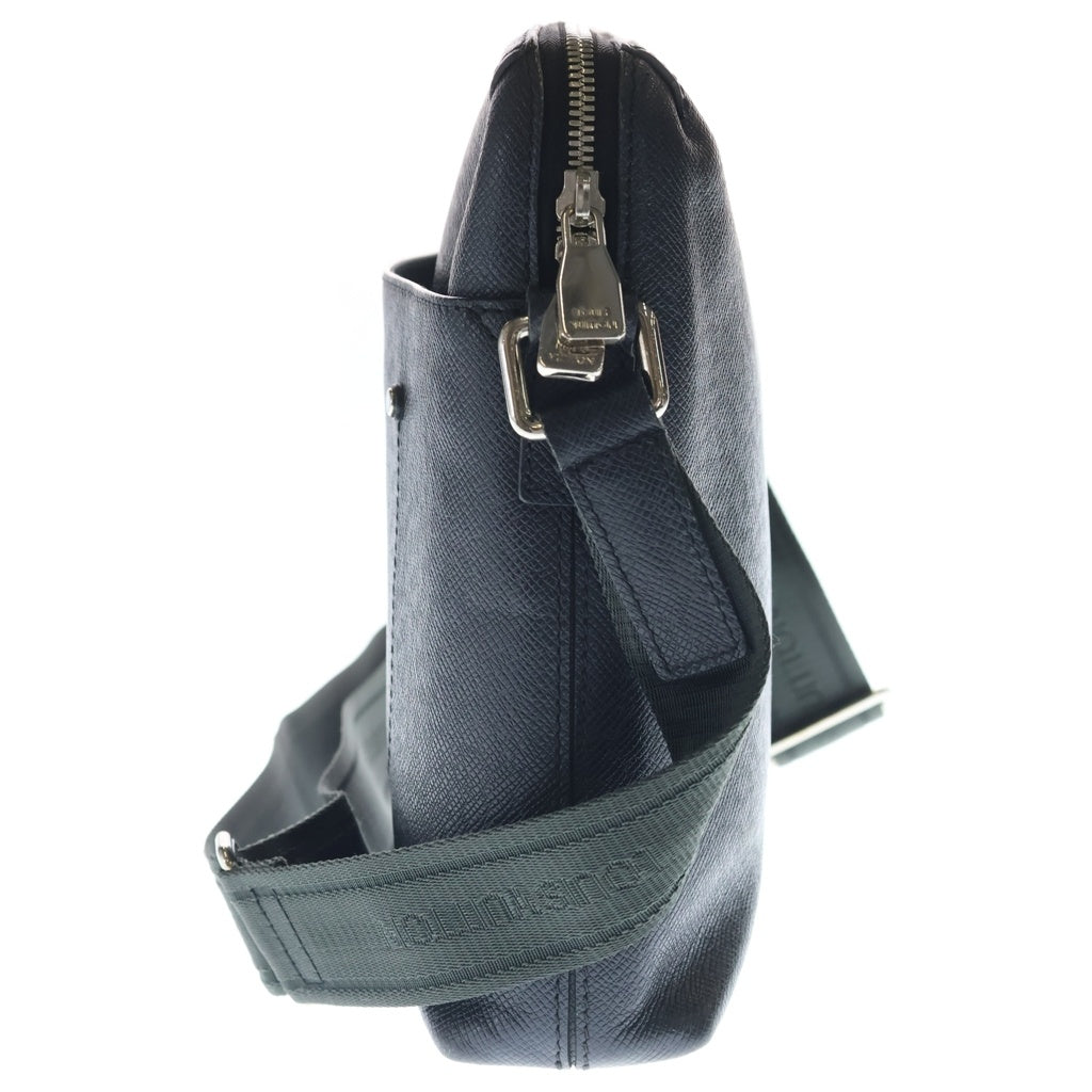 LOUIS VUITTON(ルイヴィトン) タイガ グリゴリ メッセンジャーPM レザー ショルダーバッグ M30236 ブラック