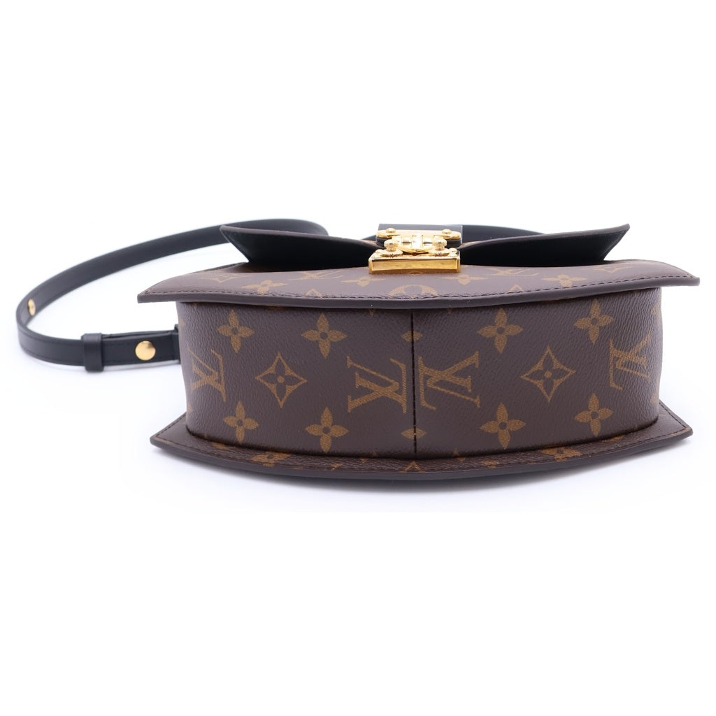 LOUIS VUITTON(ルイヴィトン) モノグラム リバース・ティルシット PVC レザー 2WAY ハンドバッグ ショルダーバッグ M46548 ICタイプ ブラウン/ブラック レディース