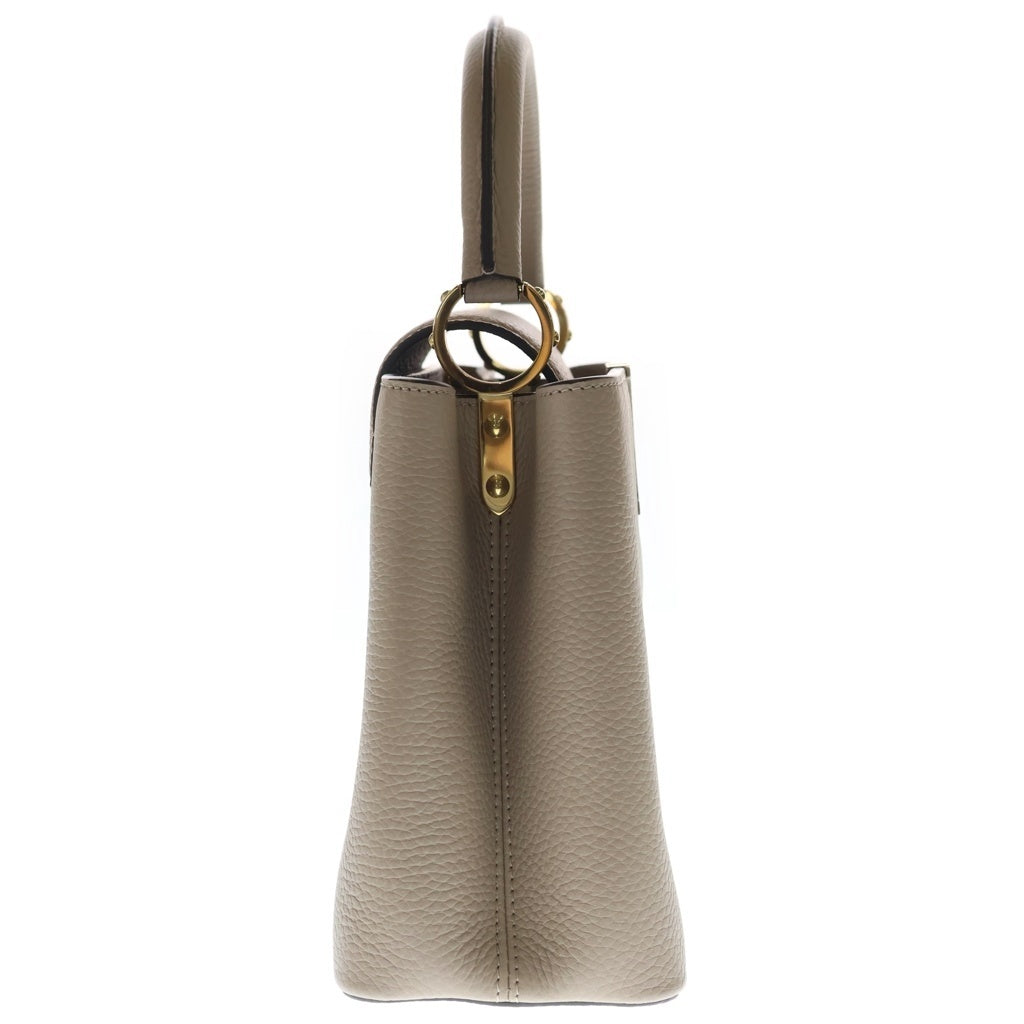 LOUIS VUITTON(ルイヴィトン) カプシーヌMM ガレ M24745 2WAYバッグ ショルダーバッグ ハンドバッグ ベージュ レザー M24745 ゴールド金具 レディース