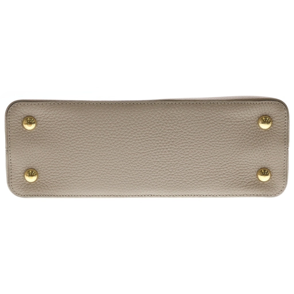 LOUIS VUITTON(ルイヴィトン) カプシーヌMM ガレ M24745 2WAYバッグ ショルダーバッグ ハンドバッグ ベージュ レザー M24745 ゴールド金具 レディース
