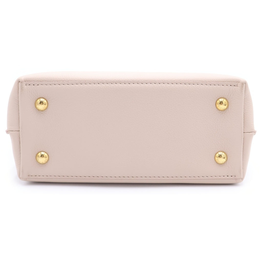 LOUIS VUITTON(ルイヴィトン) ロックミー エヴァー MINI レザー チェーン 2WAY ハンドバッグ ショルダーバッグ M21052 ICタイプ ベージュ グレージュ レディース