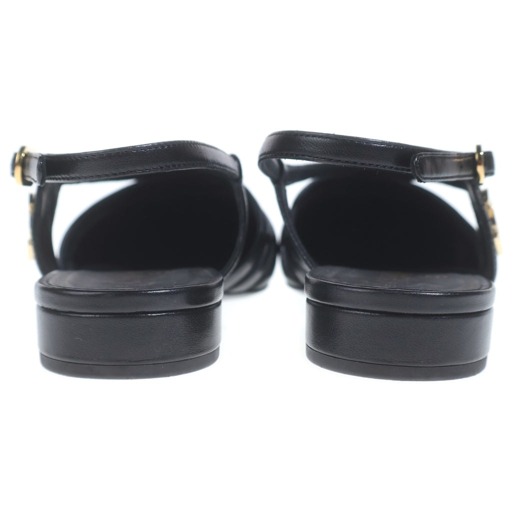 CHANEL(シャネル) レザー パンプス ブラック #36C レディース