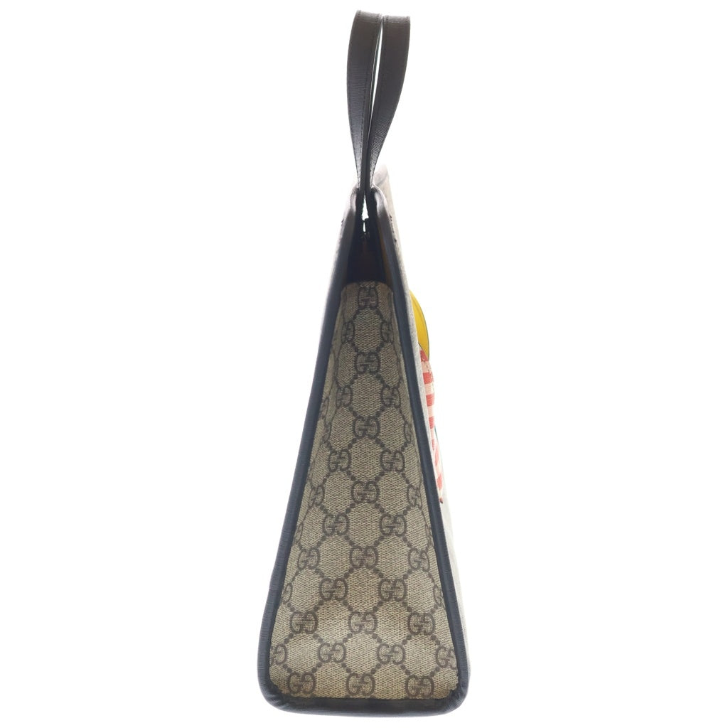 GUCCI(グッチ) チルドレンズ GGチック ひよこ トート ハンドバッグ ブラウン 606192 レディース