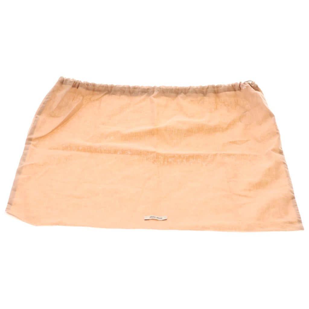 miumiu(ミュウミュウ) マドラス キャット プリント ミニショルダーバッグ ピンク レザー 5ZH011 シルバー金具 レディース