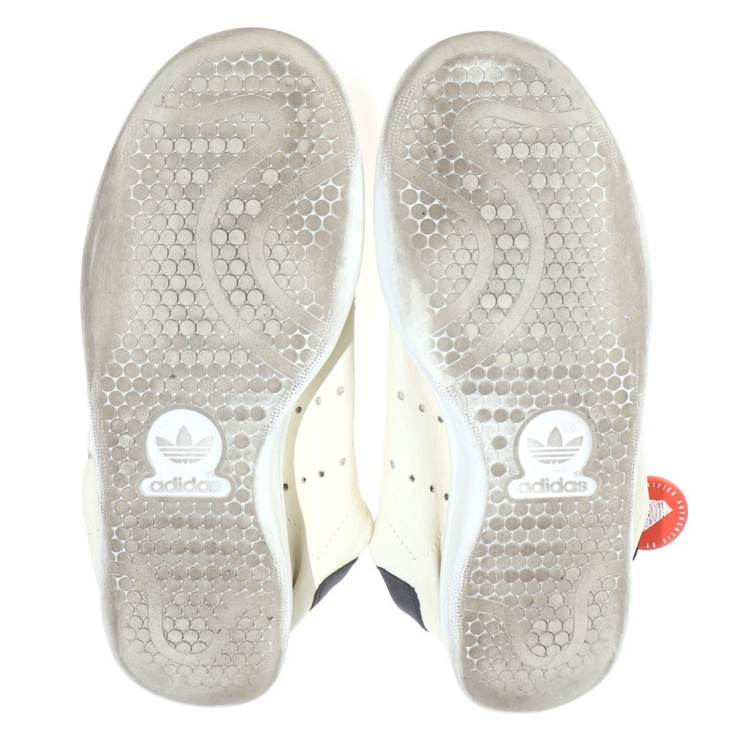 BALENCIAGA(バレンシアガ) ×adidas STAN SMITH アディダス スタンスミス ダメージ加工 レザー ローカットシューズ スニーカー ホワイト/ブラック 721836 レディース