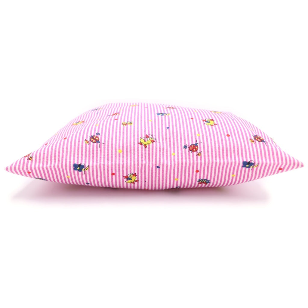 GUCCI(グッチ) トートバッグ アヒル てんとう虫 ストライプ ピンク/ホワイト レディース