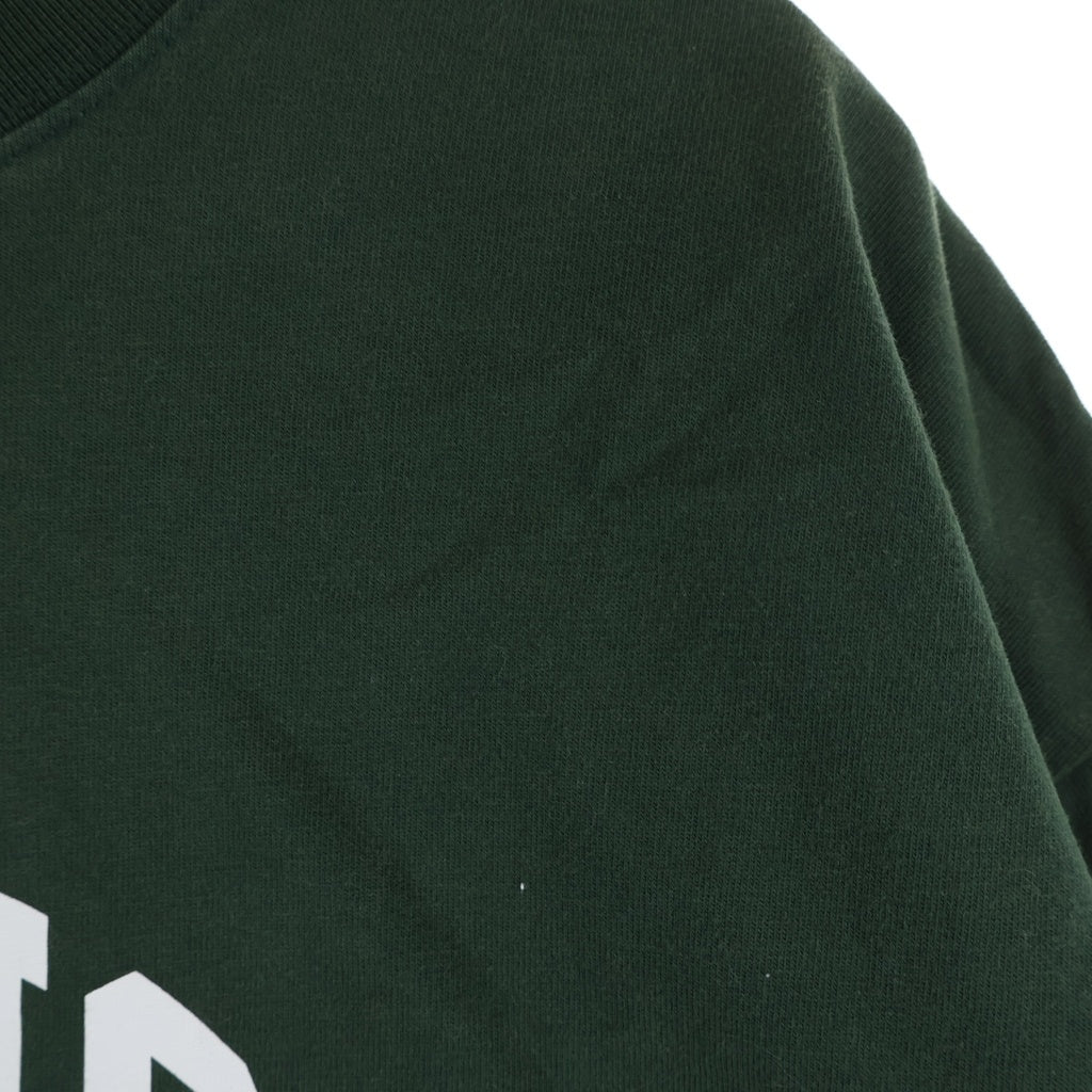BALENCIAGA(バレンシアガ) PARIS パリ ロゴプリント 半袖Tシャツ カットソー グリーン 612966 TLVL7