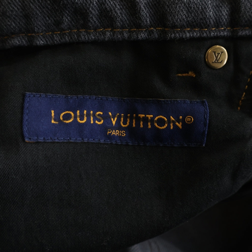 LOUIS VUITTON(ルイヴィトン) 23AW モノグラム フラワー デニム パンツ ジーンズ グレー RM232 Y92 HPD92W