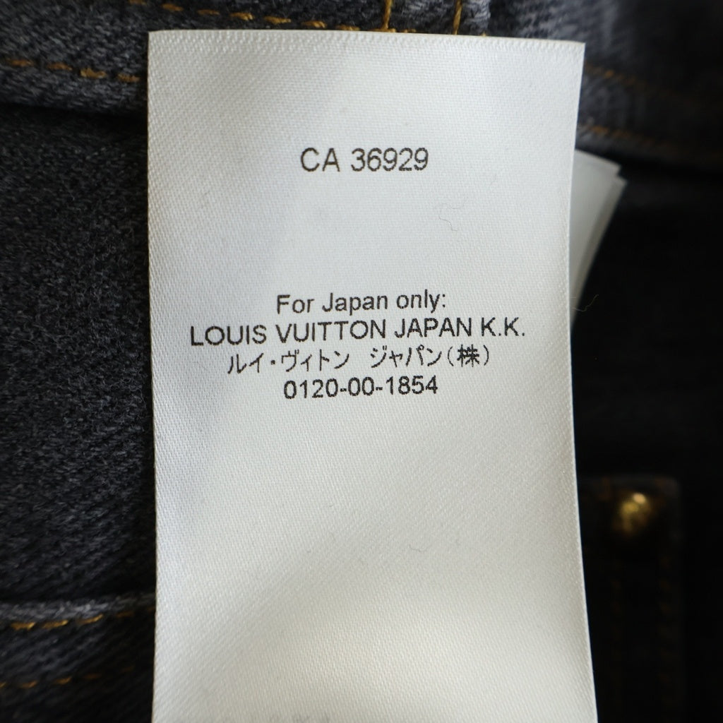 LOUIS VUITTON(ルイヴィトン) 23AW モノグラム フラワー デニム パンツ ジーンズ グレー RM232 Y92 HPD92W