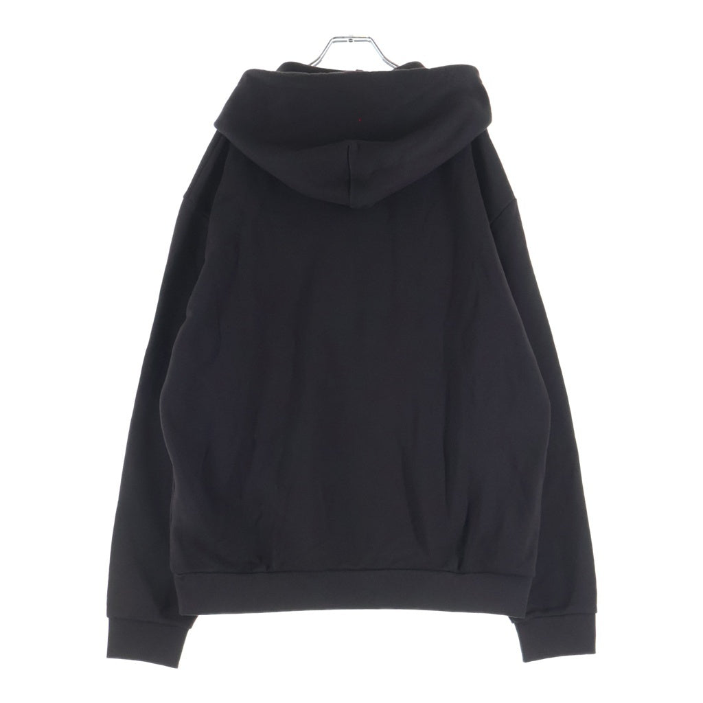 LOUIS VUITTON(ルイヴィトン) 25SS パールエンベリッシュド ロゴ プルオーバー スウェット パーカー フーディー ブラウン RM251M ZA8 HSY92W