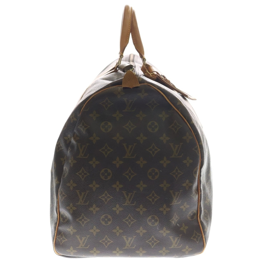 LOUIS VUITTON(ルイヴィトン) モノグラム キーポル60 PVC レザー ボストンバッグ ハンドバッグ ブラウン M41422 レディース