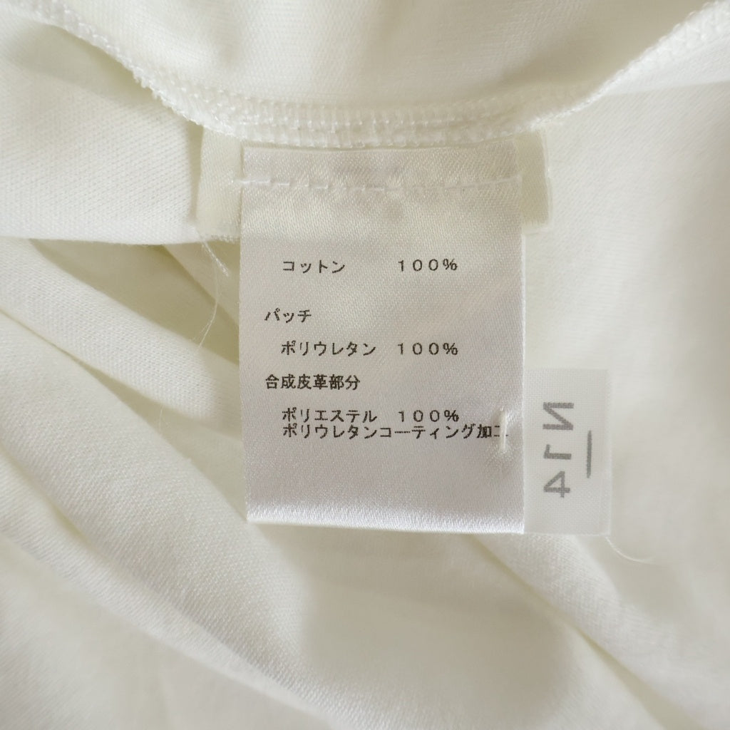 LOUIS VUITTON(ルイヴィトン) プリントテッド ウィズジェルパッチ 半袖Tシャツ カットソー ホワイト FGTB95JG2 レディース