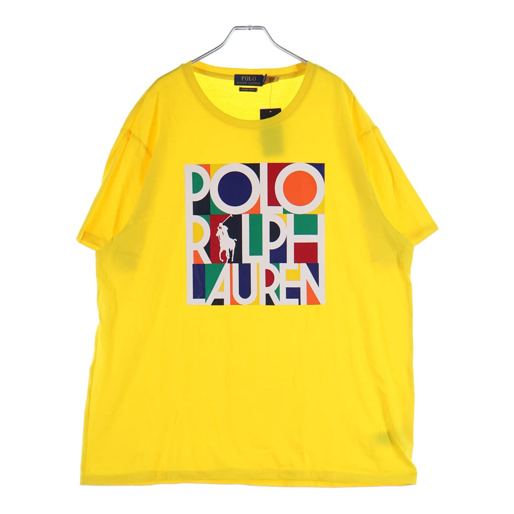 POLO RALPH LAUREN(ポロラルフローレン) ロゴグラフィック 半袖Tシャツ イエロー カットソー