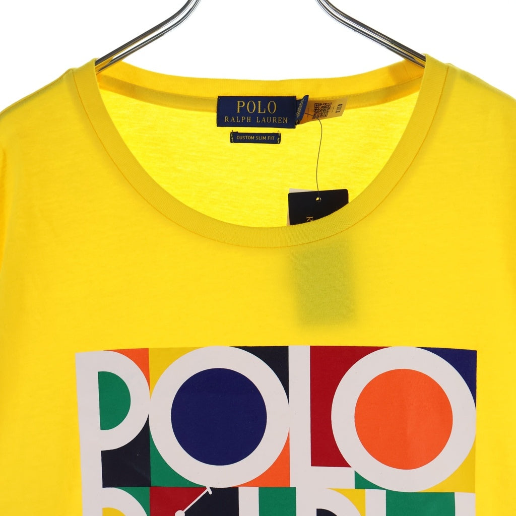 POLO RALPH LAUREN(ポロラルフローレン) ロゴグラフィック 半袖Tシャツ イエロー カットソー