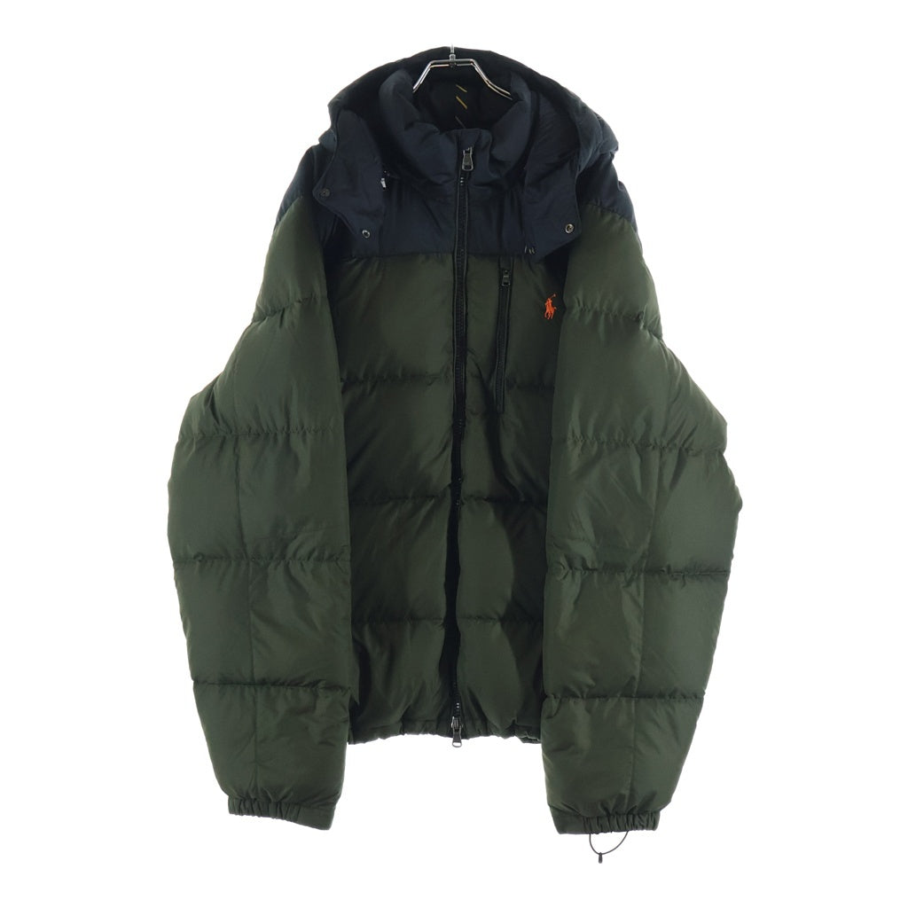 POLO RALPH LAUREN(ポロラルフローレン) Gorham Down Jacket ダウンジャケット ポリエステル フード カーキ 03945310963