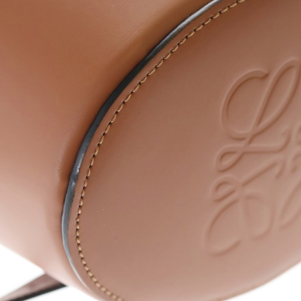LOEWE(ロエベ) バルーンバッグ スモール レザー ショルダーバッグ ブラウン レディース