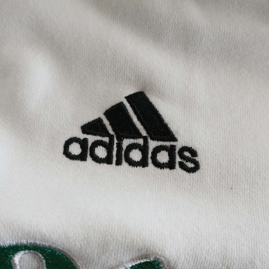 Gosha Rubchinskiy(ゴーシャラブチンスキー) ×adidas アディダス ロゴ刺繍 プルオーバー スウェット トレーナー ホワイト DP0876