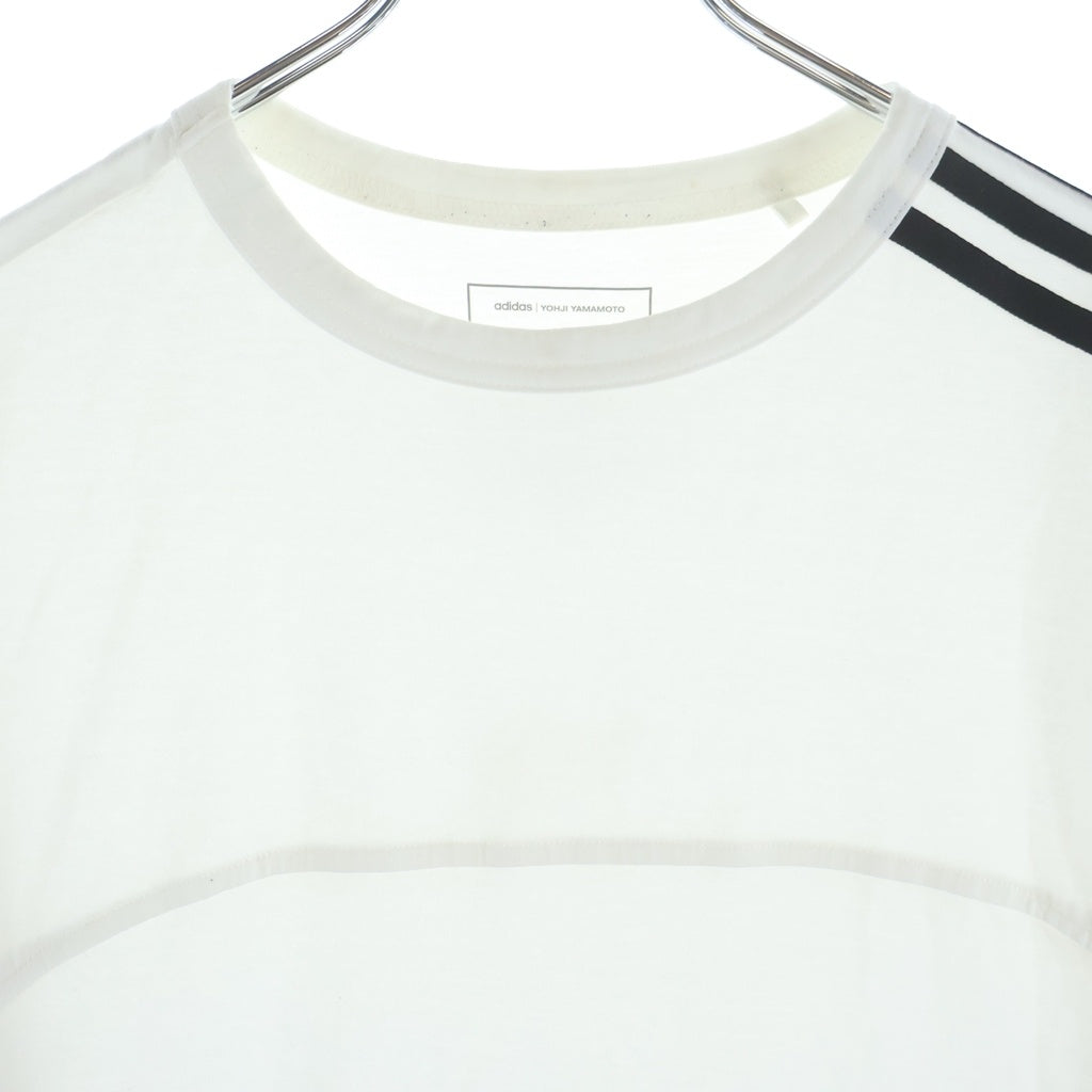 Y-3(ワイスリー) 3S SS TEE M 3ストライプス 半袖Tシャツ カットソー ホワイト JM7845