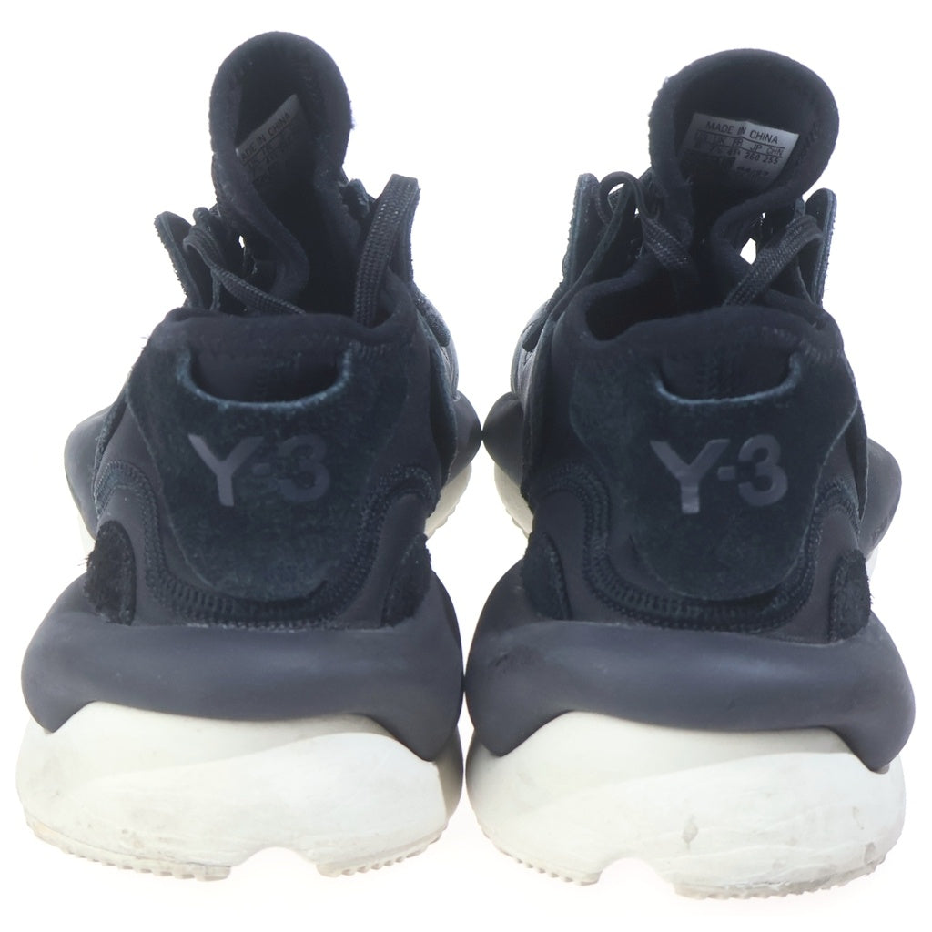 Y-3(ワイスリー) KAIWA カイワ レザー ローカットシューズ スニーカー ブラック ID5429