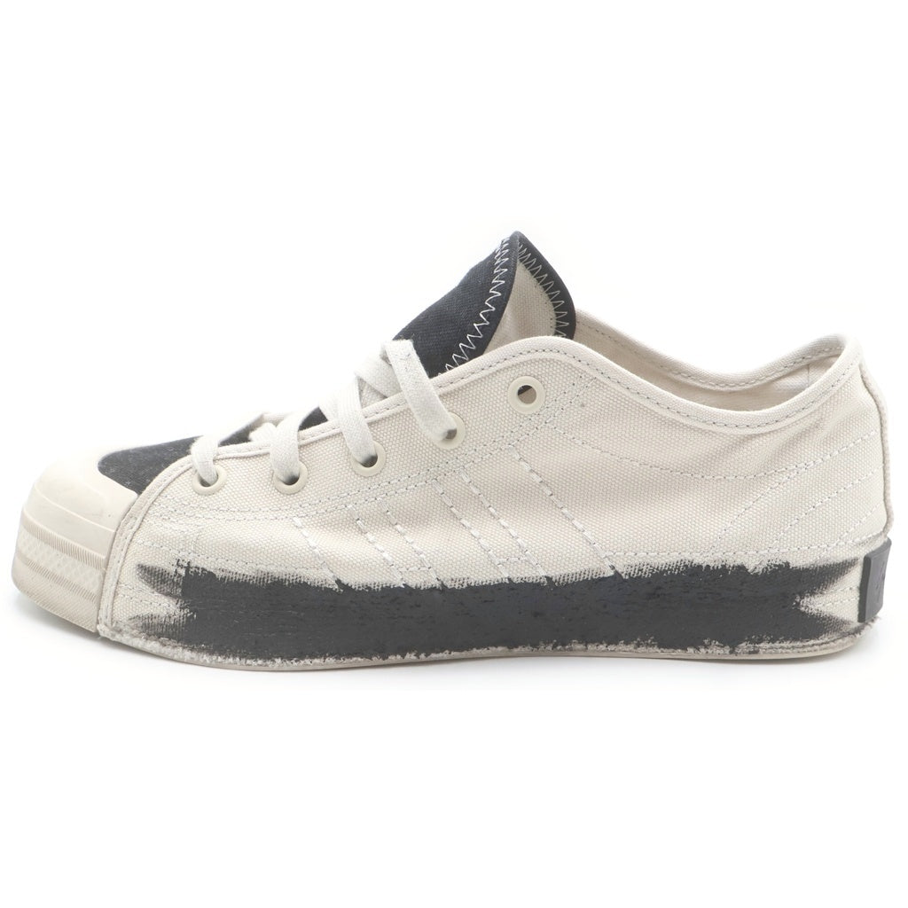 Y-3(ワイスリー) NIZZA LO ニッツァ キャンバス ローカットシューズ スニーカー アイボリー/ブラック JQ2455