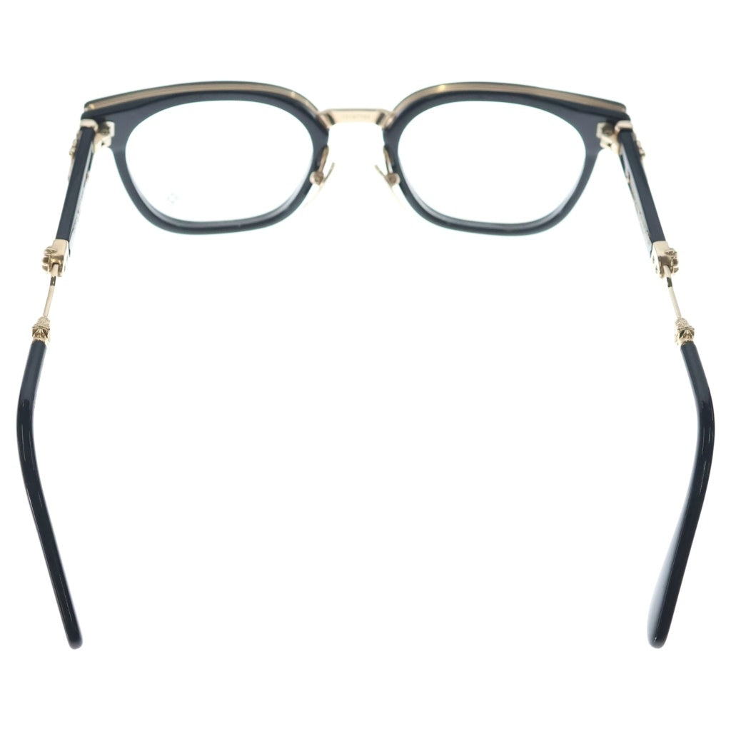 CHROME HEARTS(クロムハーツ) DUCK BUTTER ダガー テンプルウェリントン サングラス アイウェア メガネ 眼鏡 ブラック/ゴールド