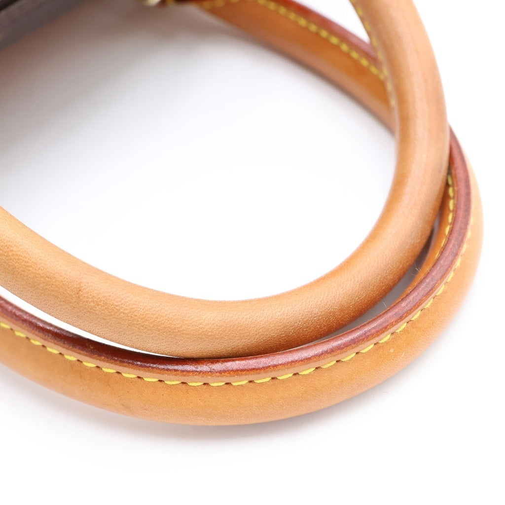 LOUIS VUITTON(ルイヴィトン) モノグラム ドーヴィル PVC レザー ハンドバッグ ブラウン M47270 レディース