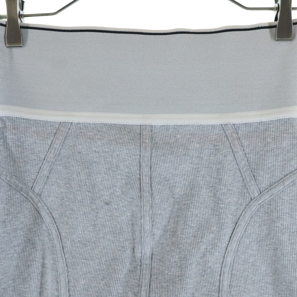 ALEXANDER WANG(アレキサンダーワン) コットン ポリエステル タイトスカート ジップアップ グレー レディース
