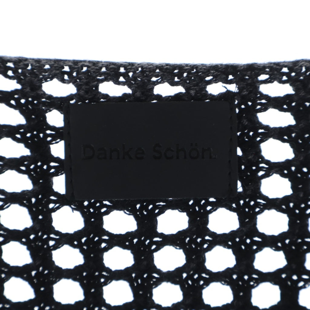 Danke Schon(ダンケシェーン) ケミカルメッシュ コットン ニット セーター #L グレー