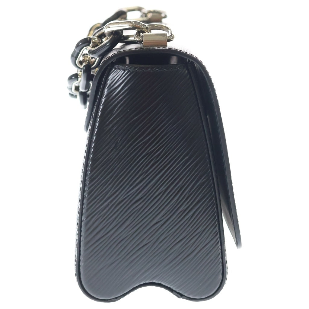 LOUIS VUITTON(ルイヴィトン) エピインフィニティ ドット LV×YK ツイストMM レザー シルバー金具 2WAY ハンドバッグ ショルダーバッグ M21694 ブラック/ホワイト レディース