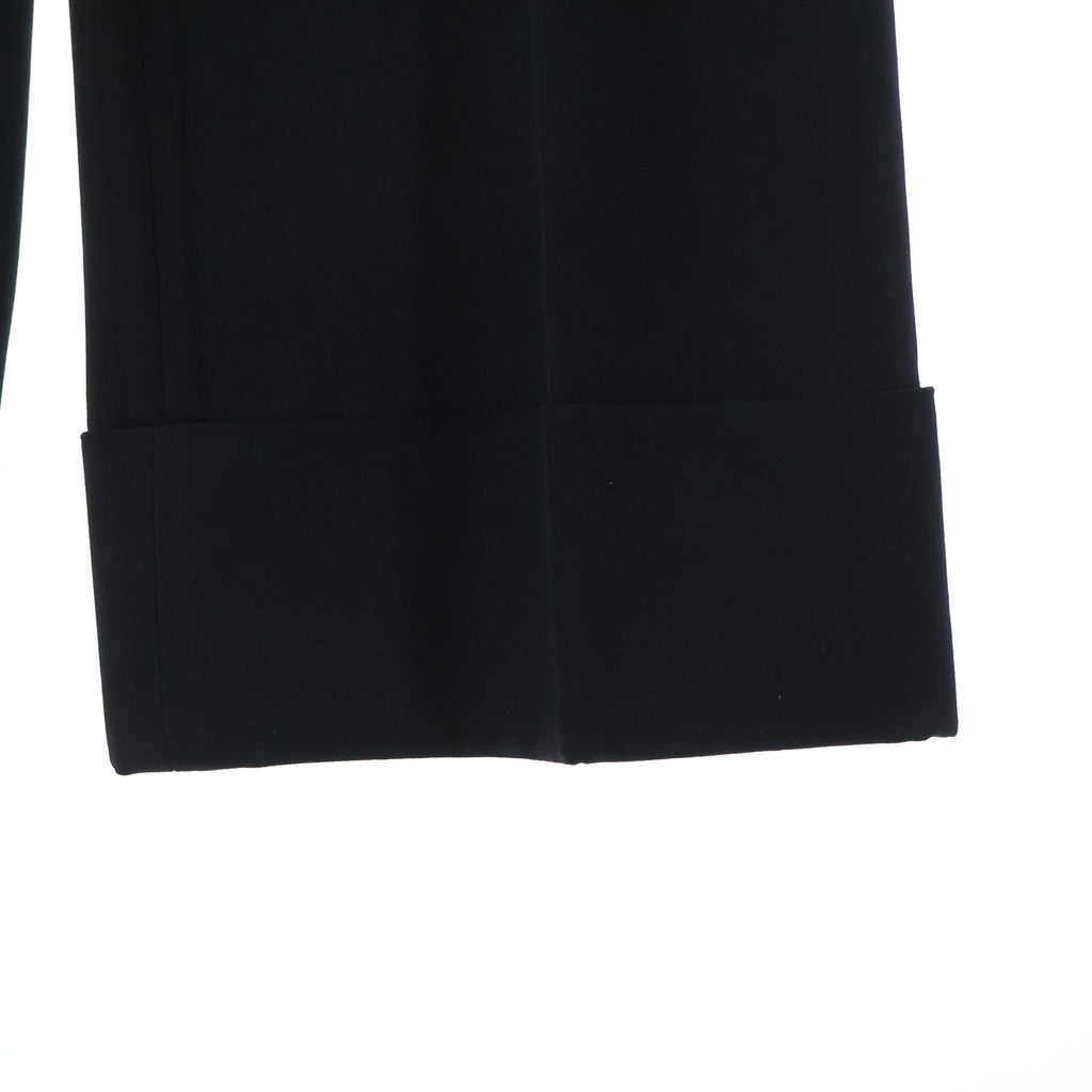 PRADA(プラダ) ワイドパンツ ボトムス スラックス #42 ブラック レディース