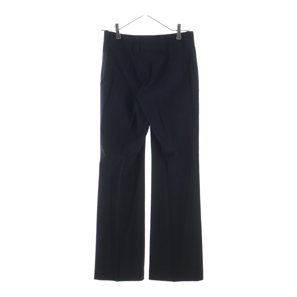 DOLCE & GABBANA(ドルチェアンドガッバーナ) セットアップスーツ ウール レオパード テーラードジャケット スラックスパンツ #38/#38 ブラック レディース