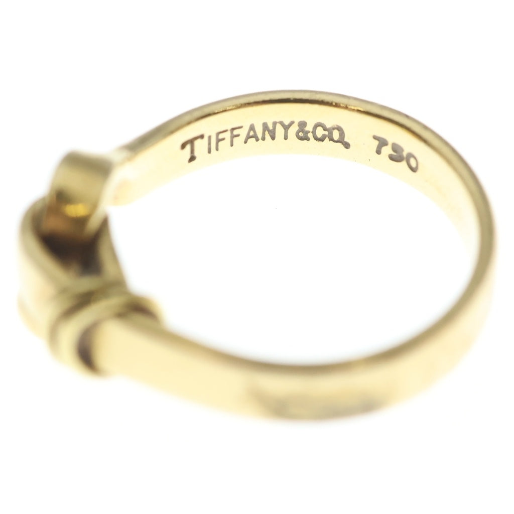 TIFFANY & Co.(ティファニー) フック&アイ リング 指輪 K18YG イエローゴールド レディース