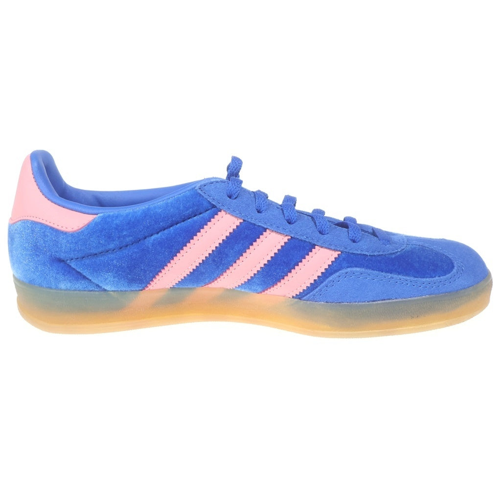 adidas(アディダス) GAZELLE INDOOR ガゼルインドアー ローカットスニーカー シューズ ブルー/ピンク US7/24cm IG6785 レディース