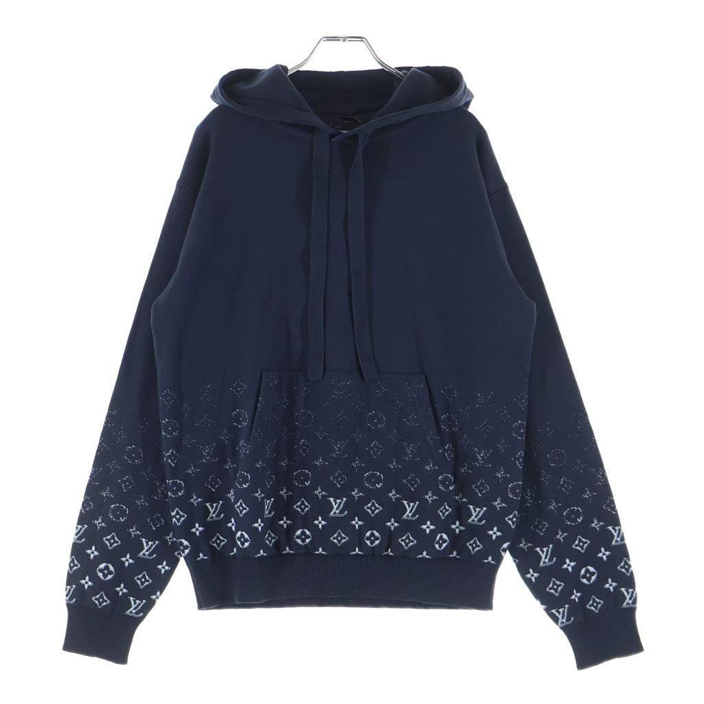 LOUIS VUITTON(ルイヴィトン) モノグラム グラディエントコットンフーディ パーカー ネイビー RM241Q USO HQN43W