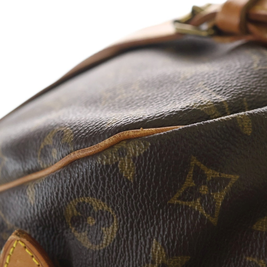 LOUIS VUITTON(ルイヴィトン) モノグラム ソミュール43 PVC レザー ショルダーバッグ ブラウン M42252 レディース