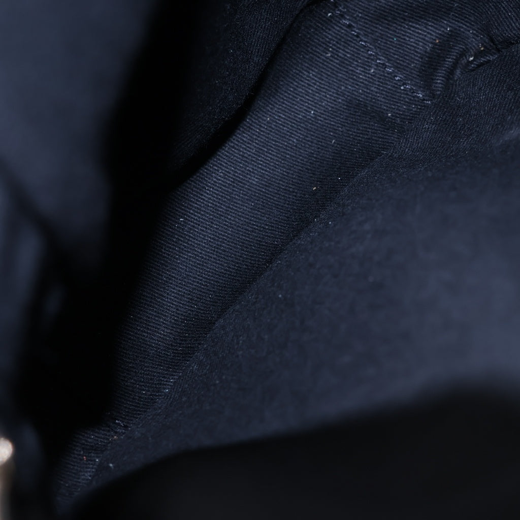 Berluti(ベルルッティ) ディスカバリー ボディバッグ ウエストバッグ ショルダーバッグ ブラック×ブラウン レザー シルバー金具 レディース