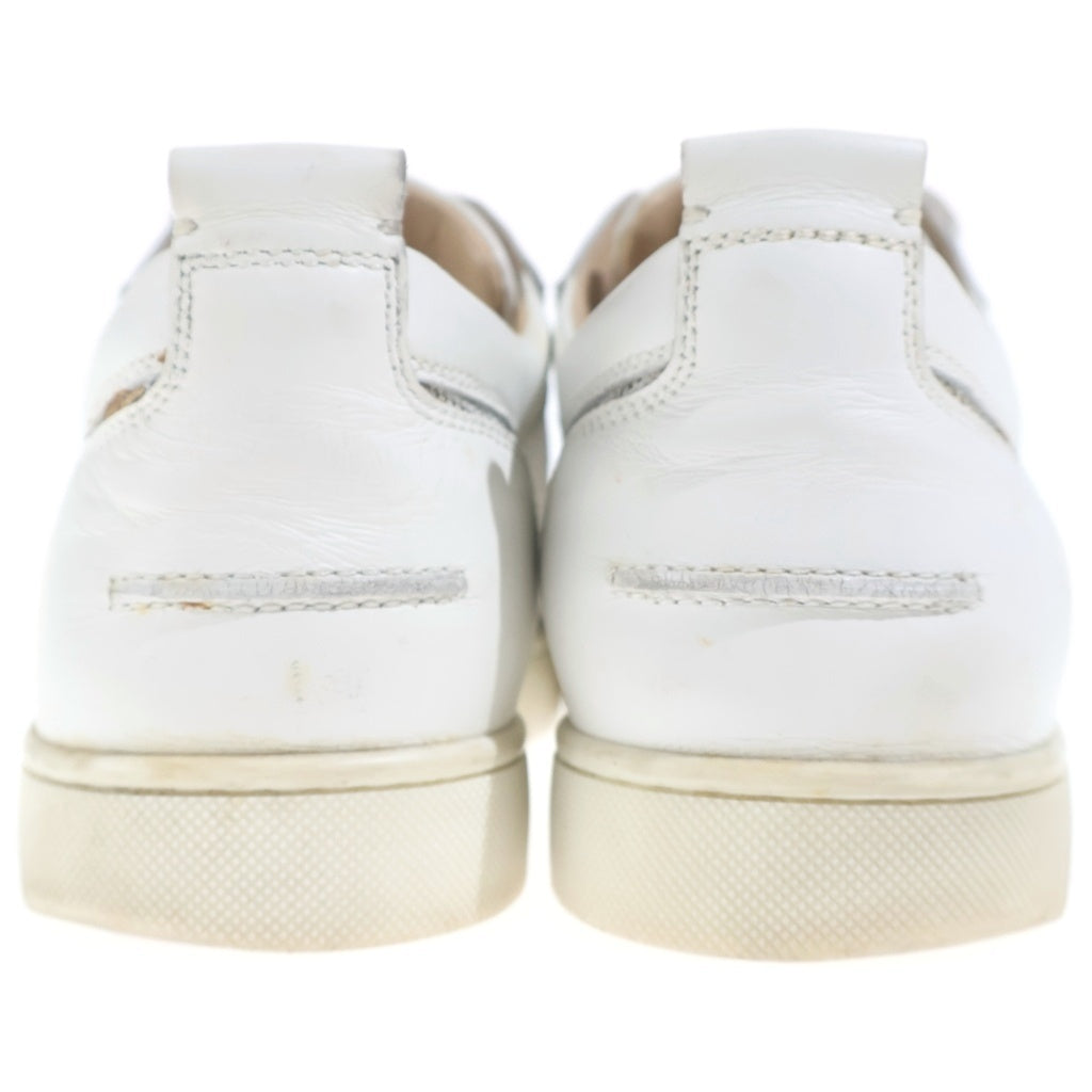 CHRISTIAN LOUBOUTIN(クリスチャンルブタン) メッシュスタッズスニーカー ホワイト #41