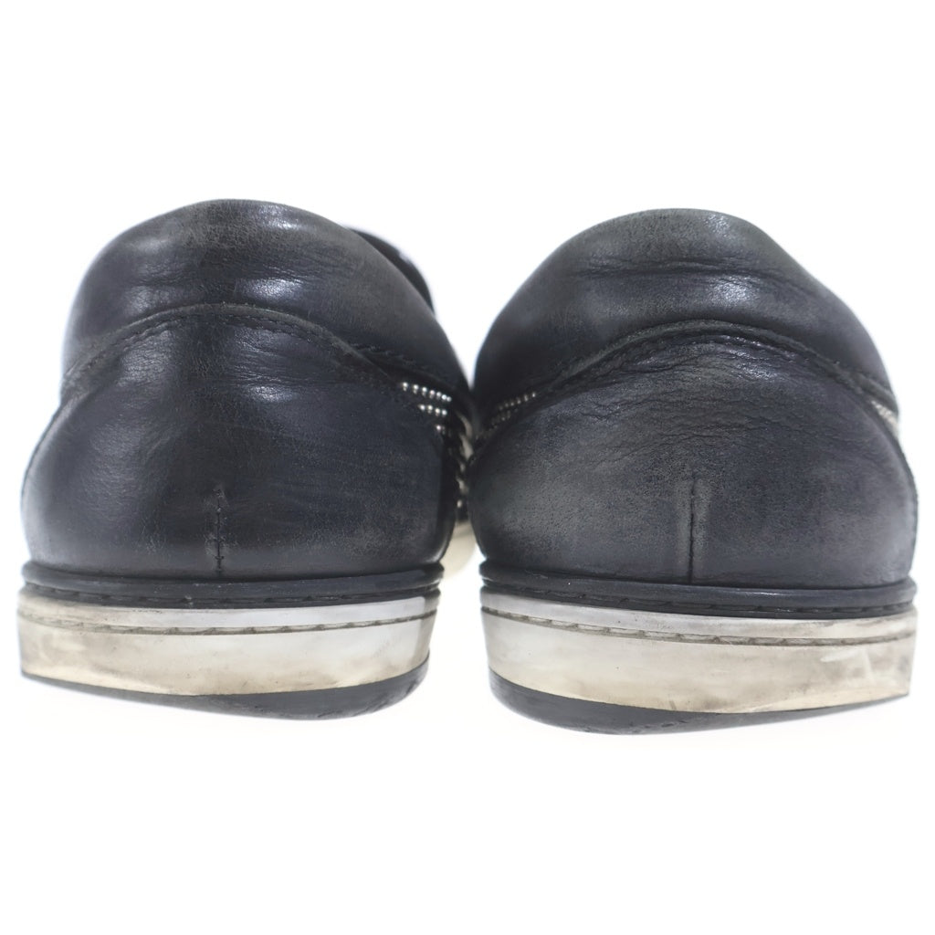 JIMMY CHOO(ジミーチュウ) GROVE スタースタッズ スリッポン ブラック レザー #42