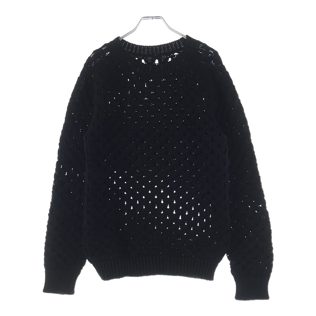 Dior HOMME(ディオールオム) 透かし編ニット ブラック #S 563M612AT120