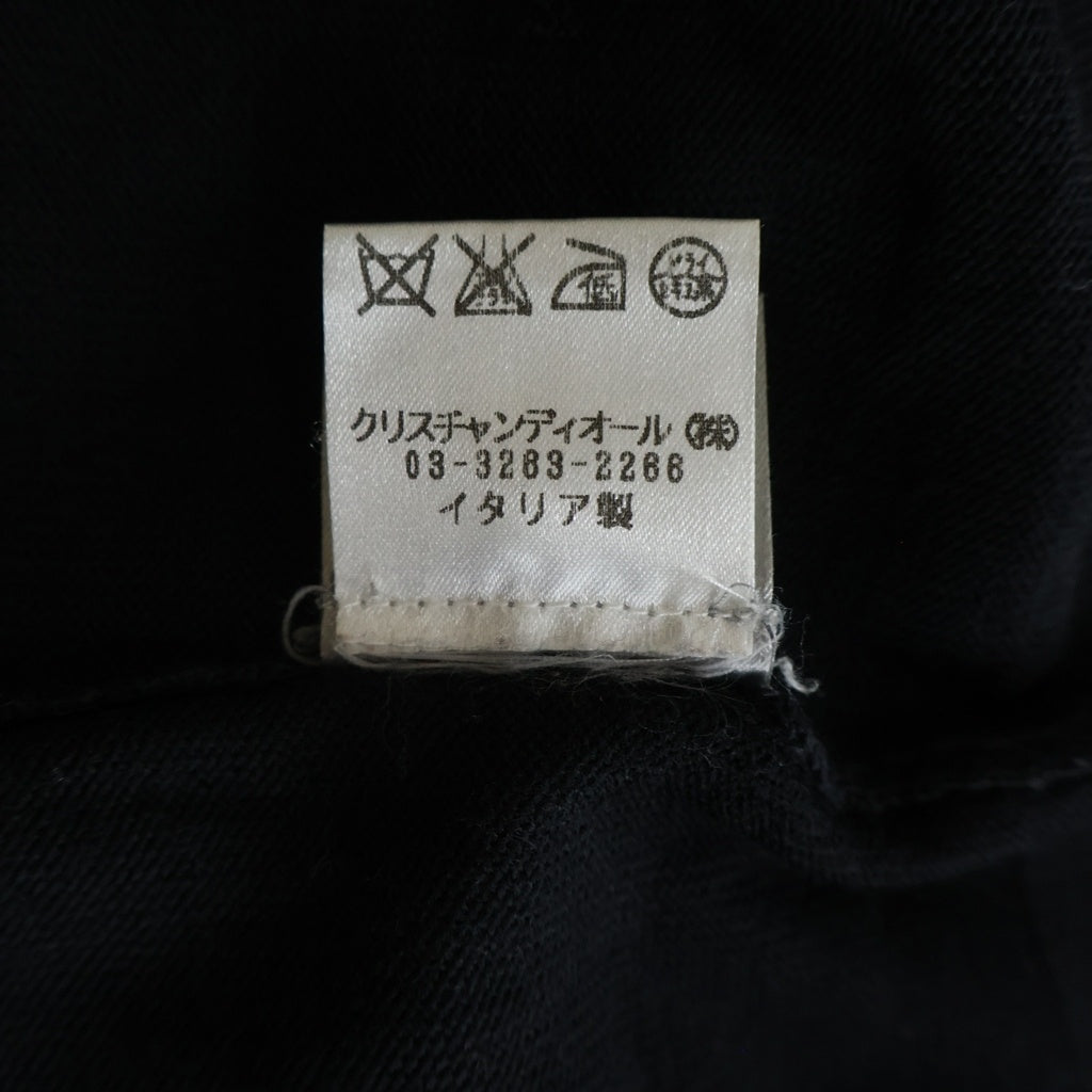 Dior HOMME(ディオールオム) Vネックウールセーター ブラック #L 6HH4057561