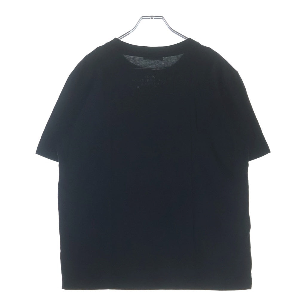 BALENCIAGA(バレンシアガ) バックロゴ クルーネックTシャツ コットン ブラック #M 496053