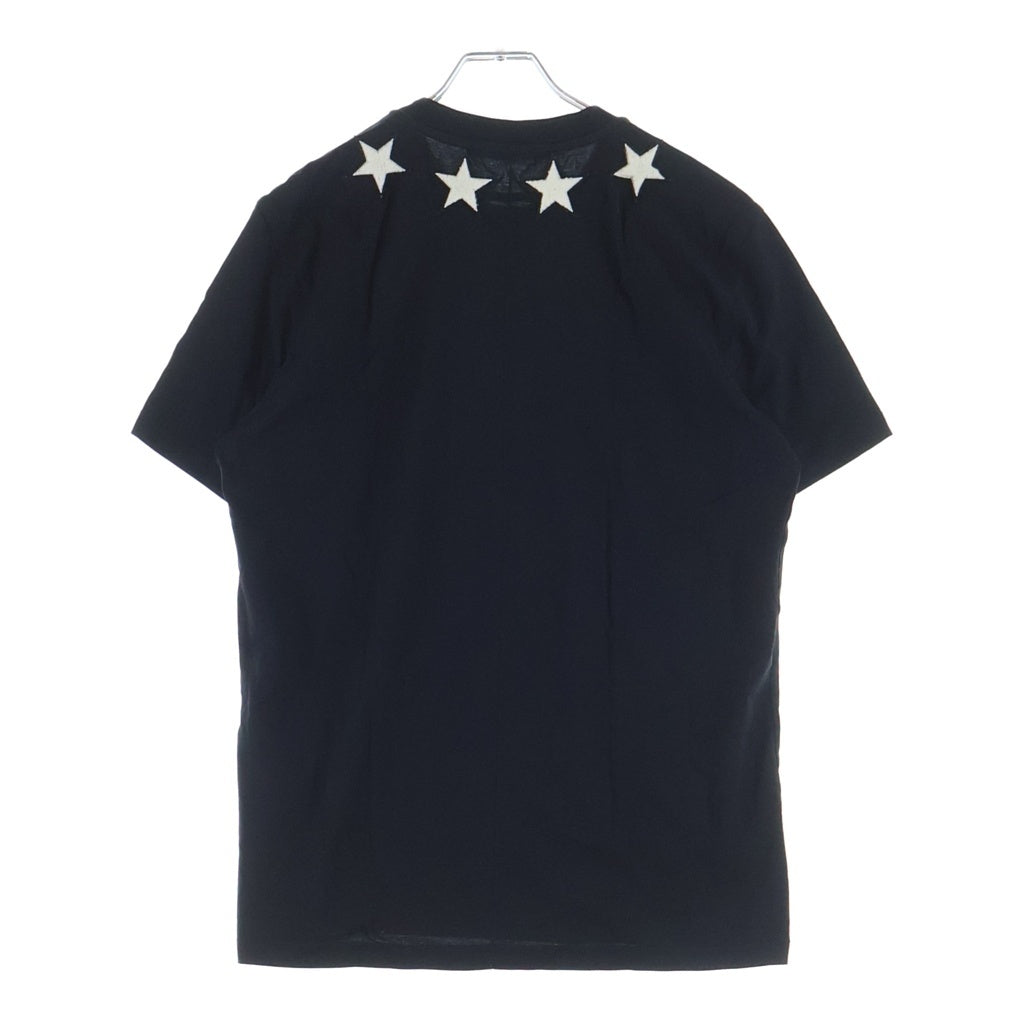GIVENCHY(ジバンシィ) スターワッペン クルーネックTシャツ ブラック #M