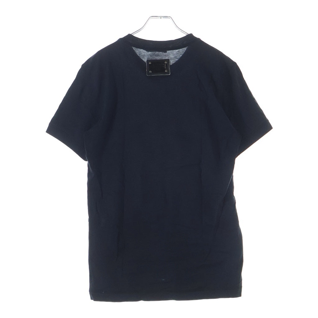 DOLCE & GABBANA(ドルチェアンドガッバーナ) グラフィックプリント半袖Tシャツ ブラック #48 G8B83T