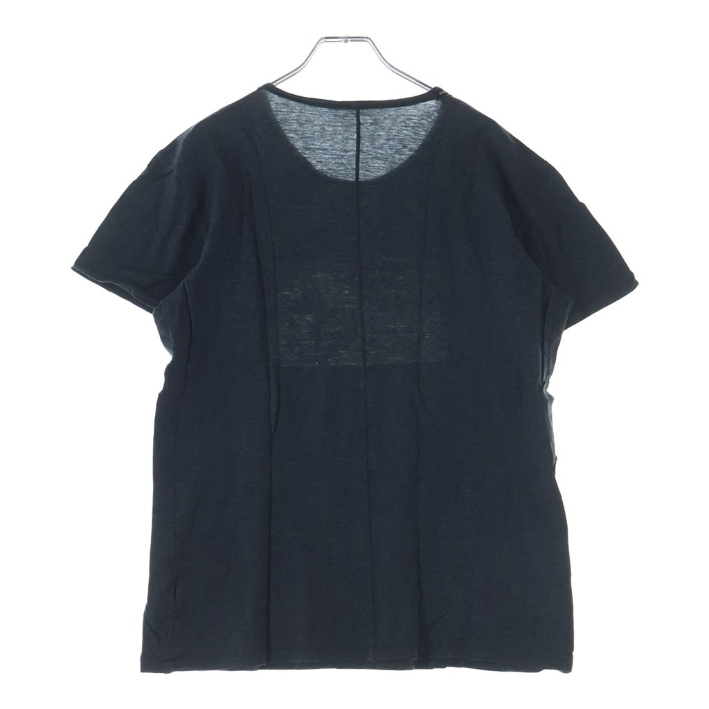 DOLCE & GABBANA(ドルチェアンドガッバーナ) コカ・コーラ アドバタイジング・グラフィックフロントプリント 半袖Tシャツ ダークグレー コットン G8U68T
