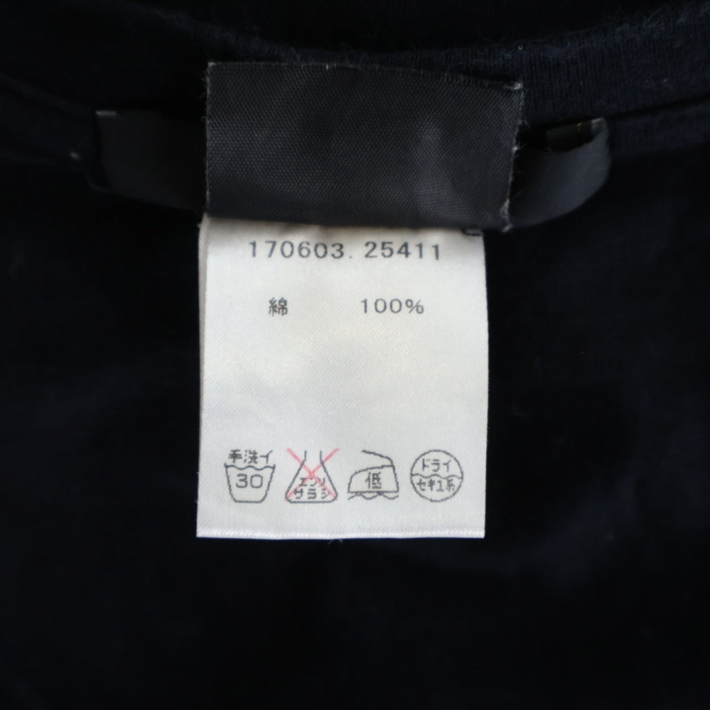 GUCCI(グッチ) シェリーライン Vネック半袖Tシャツ ダークネイビー #M 170603