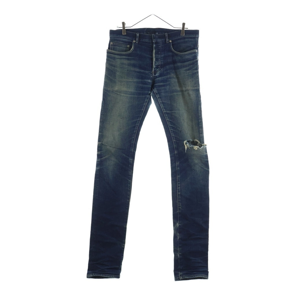 Dior HOMME(ディオールオム) ダメージデニムパンツ ジーンズ インディゴブルー 133D020TY806