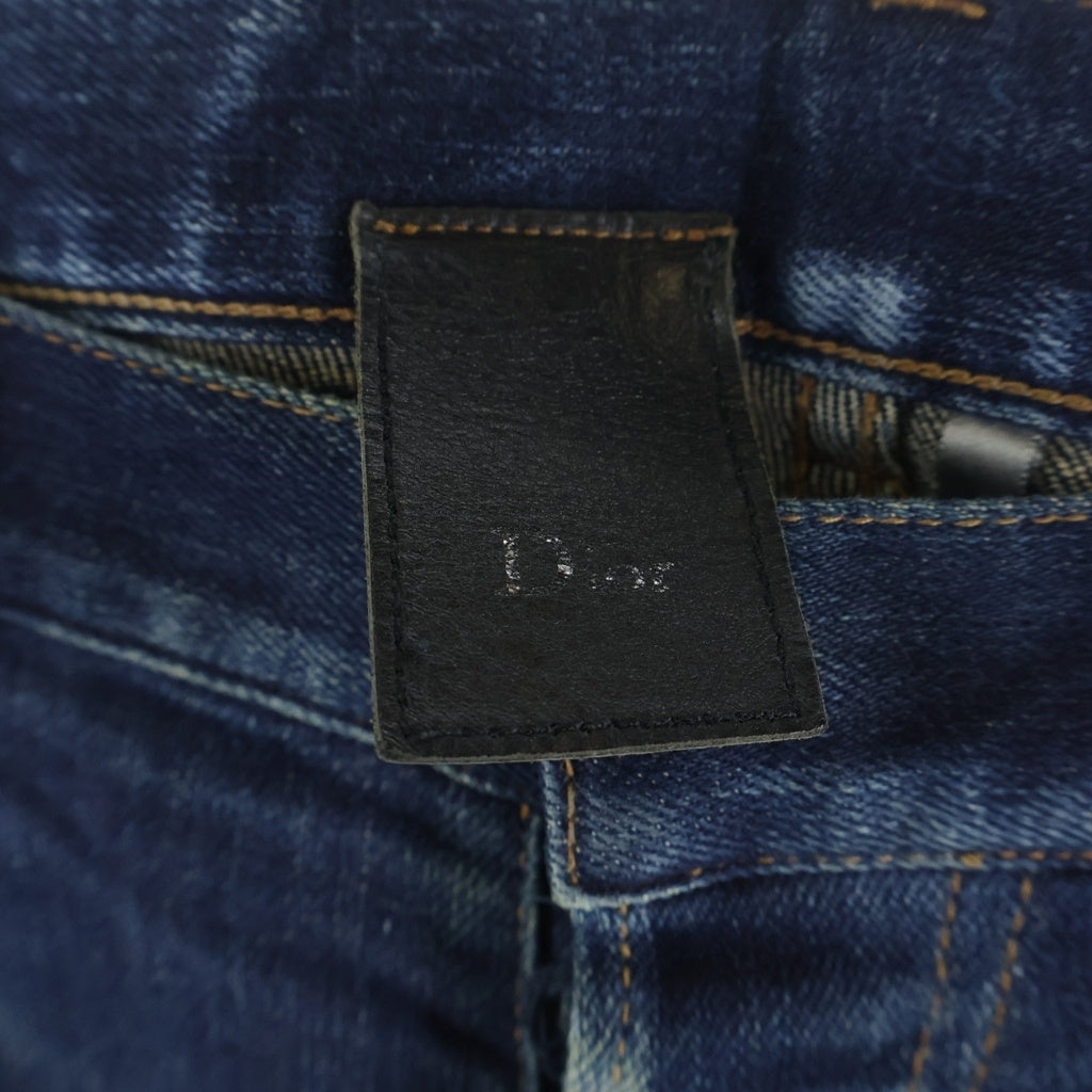 Dior HOMME(ディオールオム) ダメージデニムパンツ ジーンズ インディゴブルー 133D020TY806