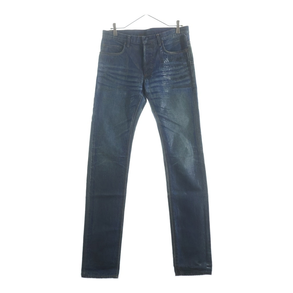 Dior HOMME(ディオールオム) エンボス加工デニムパンツ ジーンズ インディゴブルー #30 7E31105350220