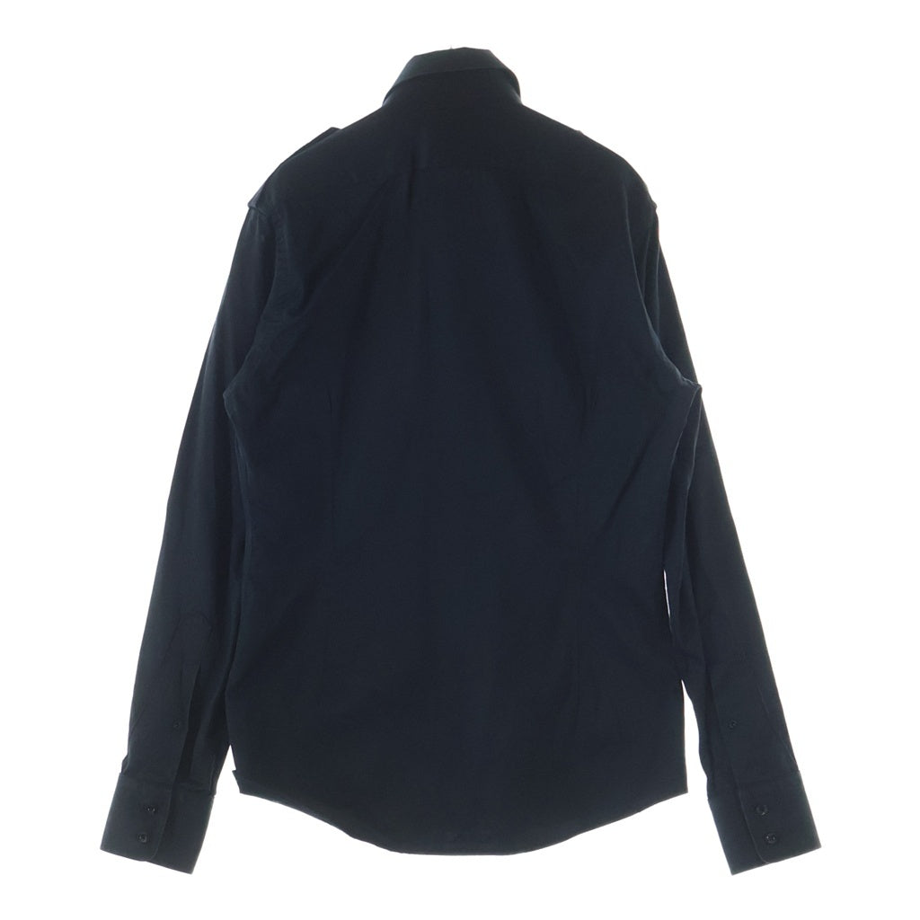 GUCCI(グッチ) エポレットミリタリーシャツ ブラック #40 167147
