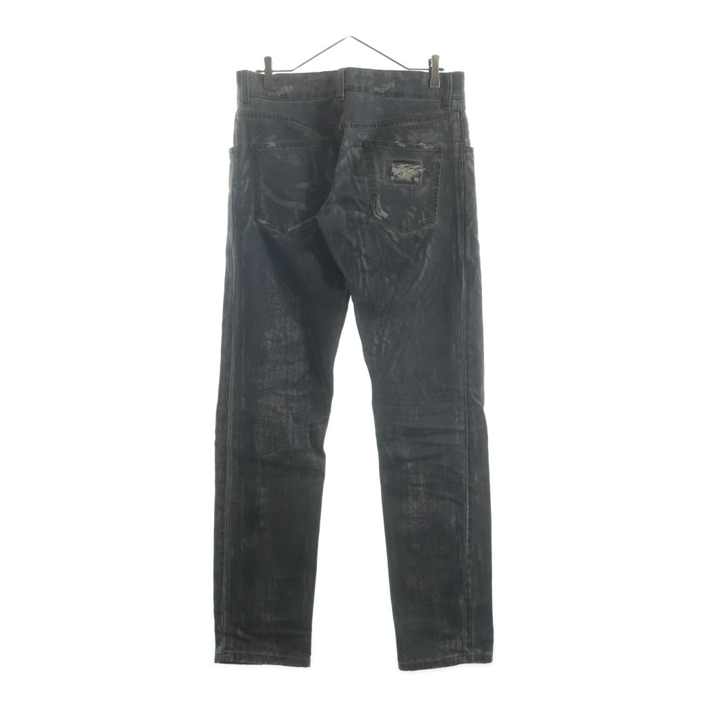 DOLCE & GABBANA(ドルチェアンドガッバーナ) ダメージ加工デニムパンツ ジーンズ グレー #46 G46KBD